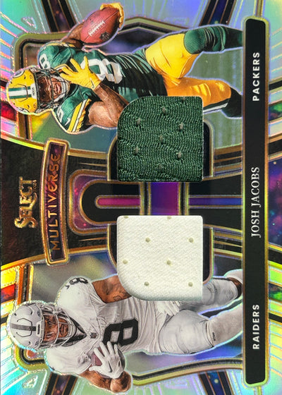 Josh Jacobs Select Multi-Verse Patch /149 Packers Raiders