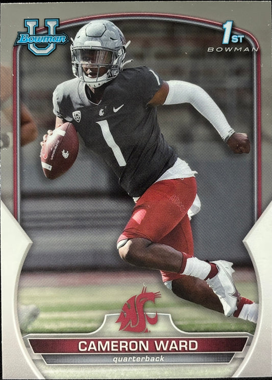 Cameron Ward Bowman U Chrome 1st Titans