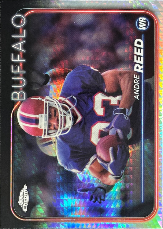 Andre Reed Topps Chrome Hyper Bills