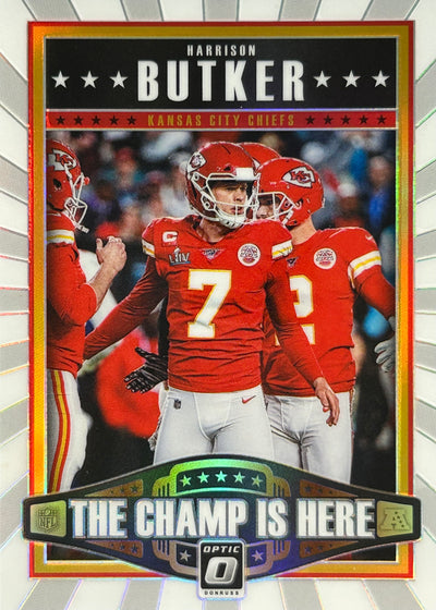 Harrison Butker The Champ Is Here Holo Chiefs
