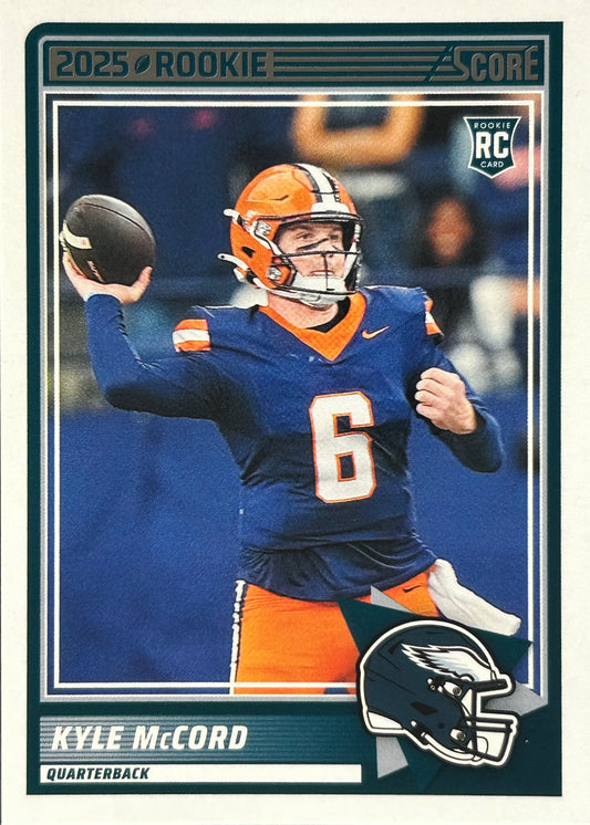 Kyle McCord Score Rookie Eagles