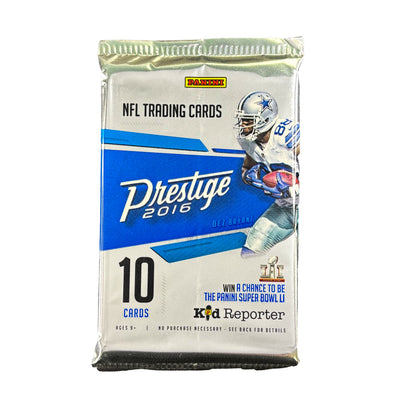 2016 Panini Prestige Football Retail Pack