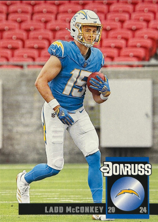 Ladd McConkey Donruss 2024 Rookie Chargers