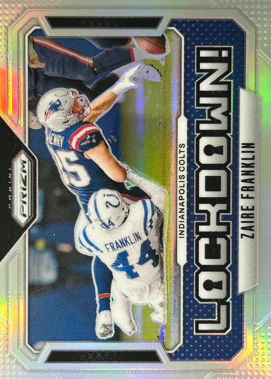 Zaire Alexander Prizm Lockdown! Silver Colts