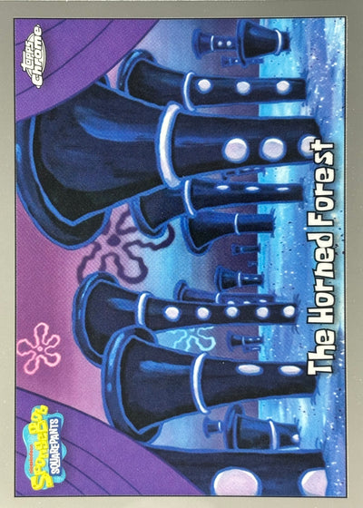 The Horned Forrest Topps Chrome SpongeBob