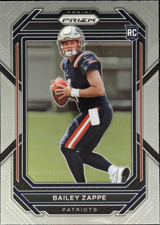 Bailey Zappe Prizm Rookie Patriots