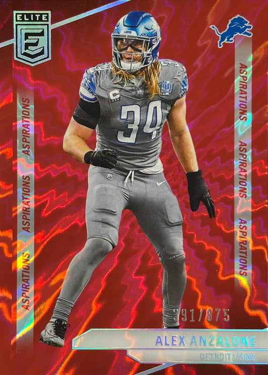 Alex Anzalone Elite /875 Lions