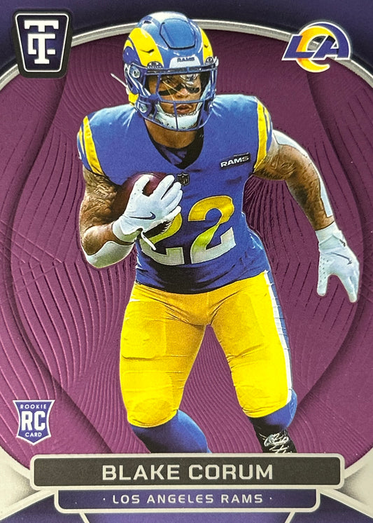 Blake Corum Totally Certified Purple Rookie Rams
