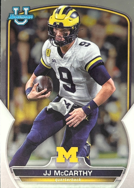 JJ McCarthy Bowman U Chrome Vikings