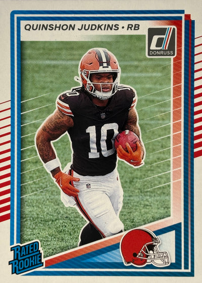 Quinshon Judkins Donruss Rated Rookie Browns