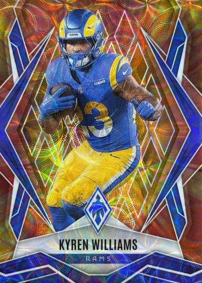 Kyren Williams Phoenix Fire Burst /350 Los Angeles Rams