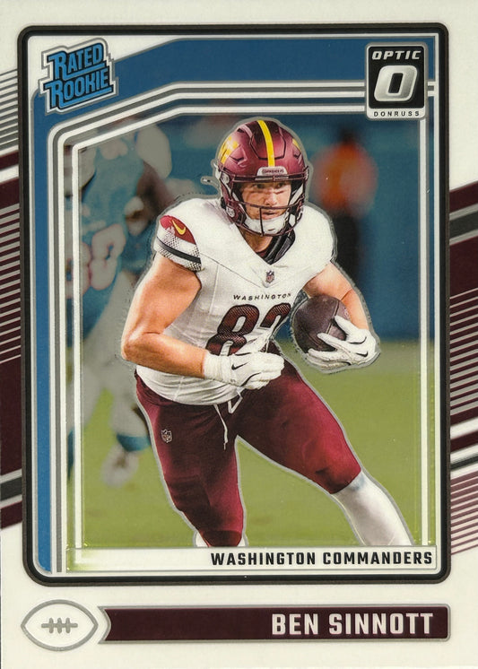 Ben Sinnott Optic Rated Rookie Commanders