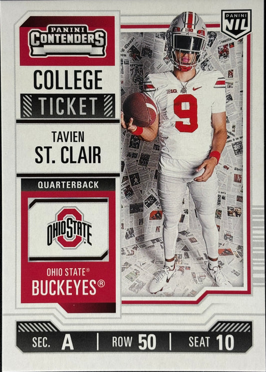 Tavien St. Clair Contenders Ohio State NIL