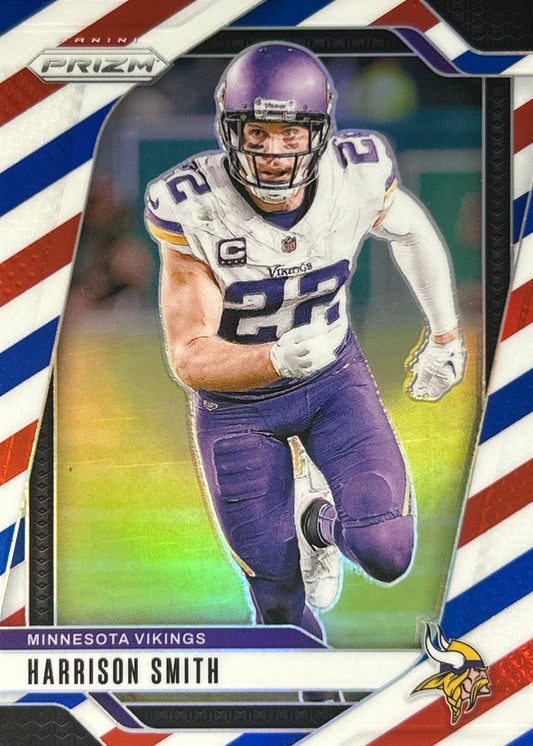 Harrison Smith Prizm Red White Blue Vikings