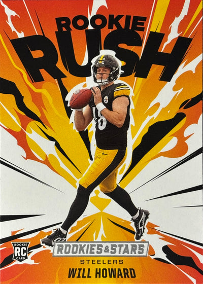 Will Howard Rookie Rush Steelers