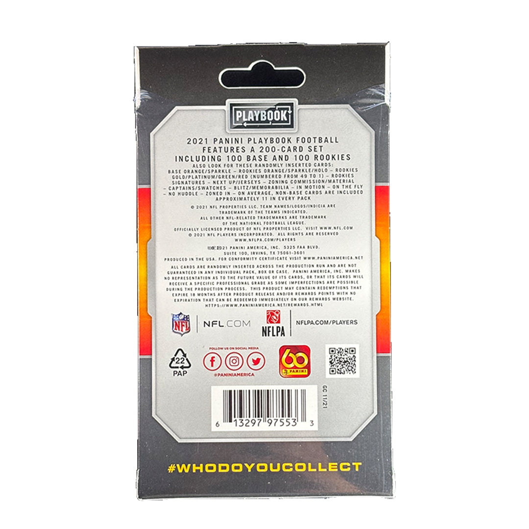 2021 Panini Football Playbook Hanger Box