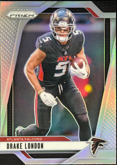 Drake London Prizm Silver Falcons