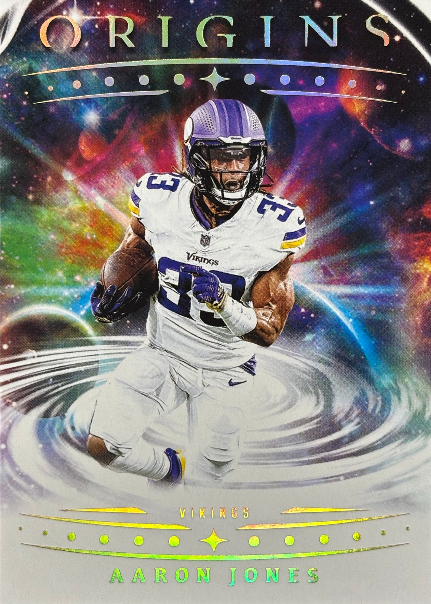 Aaron Jones Origins Vikings Sports Card