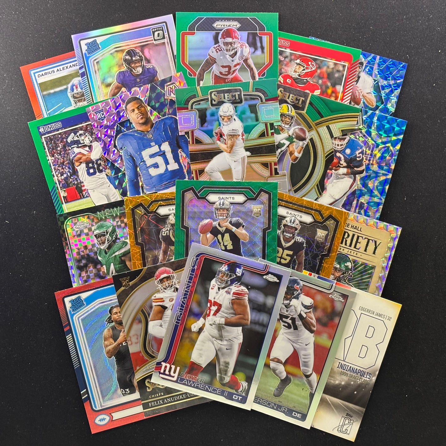 20x Parallel Football Card Value Lot #5A-P
