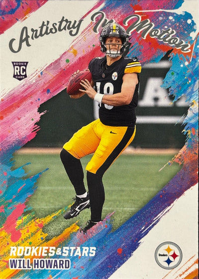 Will Howard Artistry in Motion Rookie Steelers
