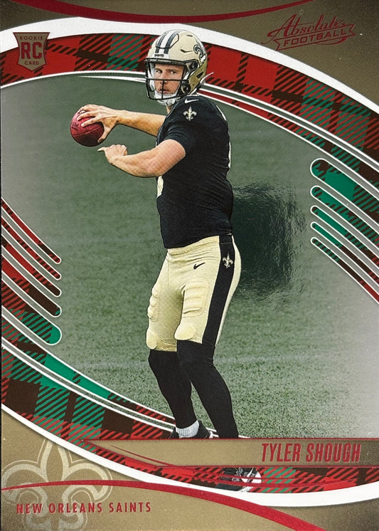 Tyler Shough Absolute Holiday Rookie Saints