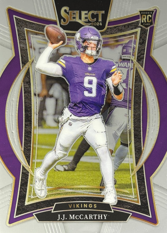 JJ McCarthy Select Rookie Vikings