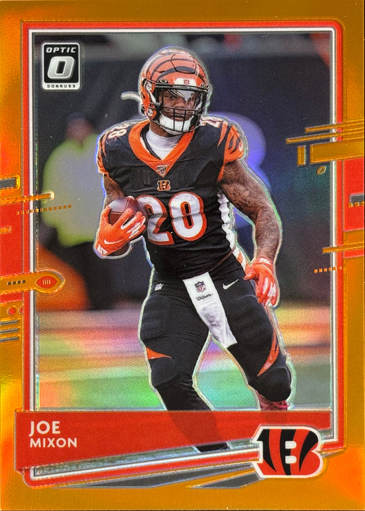Joe Mixon Optic Orange /199 Bengals Texans
