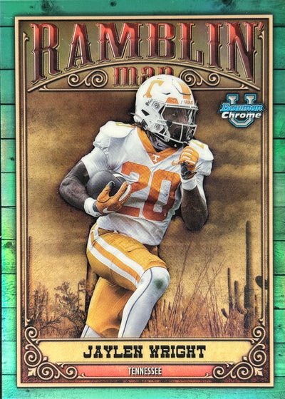 Jaylin Wright Ramblin’ Man Aqua /150 Dolphins