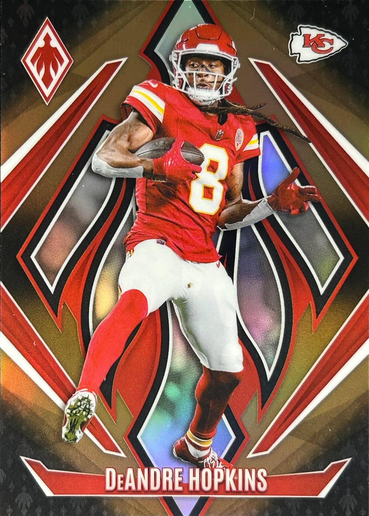 Deandre Hopkins Phoenix Bronze /75 Chiefs