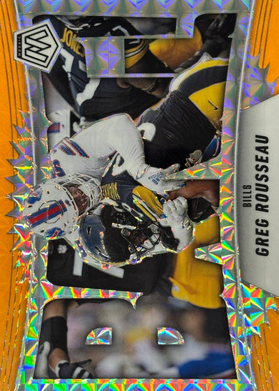 Greg Rousseau Mosaic BANG! Orange Fluorescent Bills