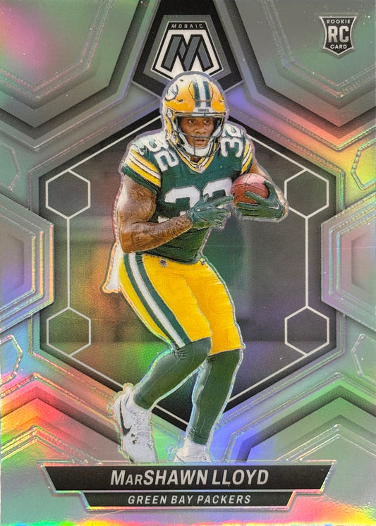 MarShawn Lloyd Mosaic Silver Rookie Packers