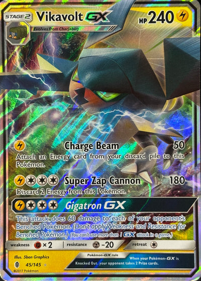 Vikavolt GX Pokémon 45/145