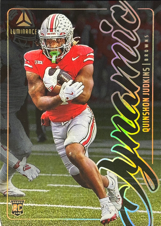 Quinshon Judkins Luminance Dynamic Rookie Browns