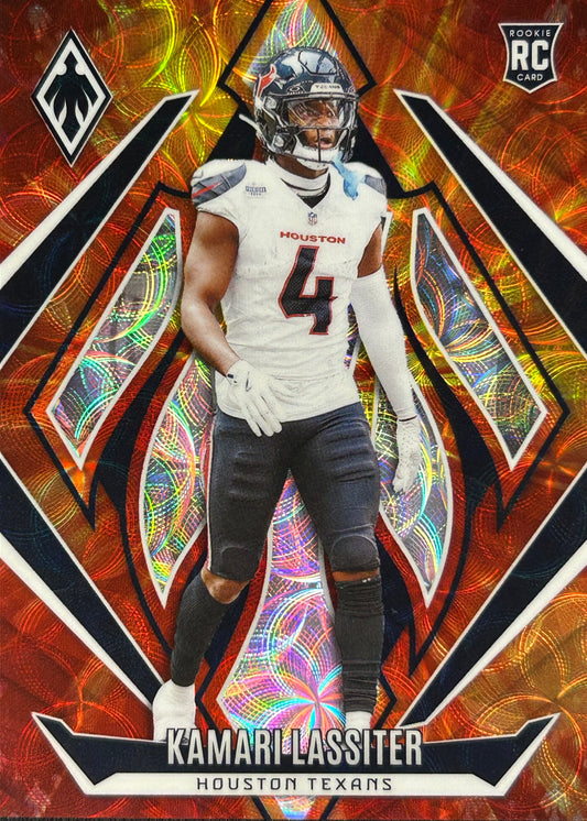 Kamari Lassiter Phoenix Fire Burst /350 Rookie Texans
