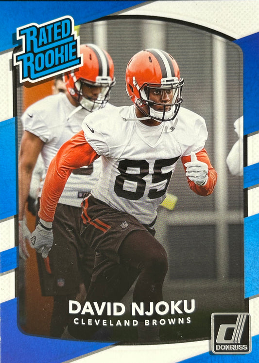 David Njoku Donruss Rated Rookie