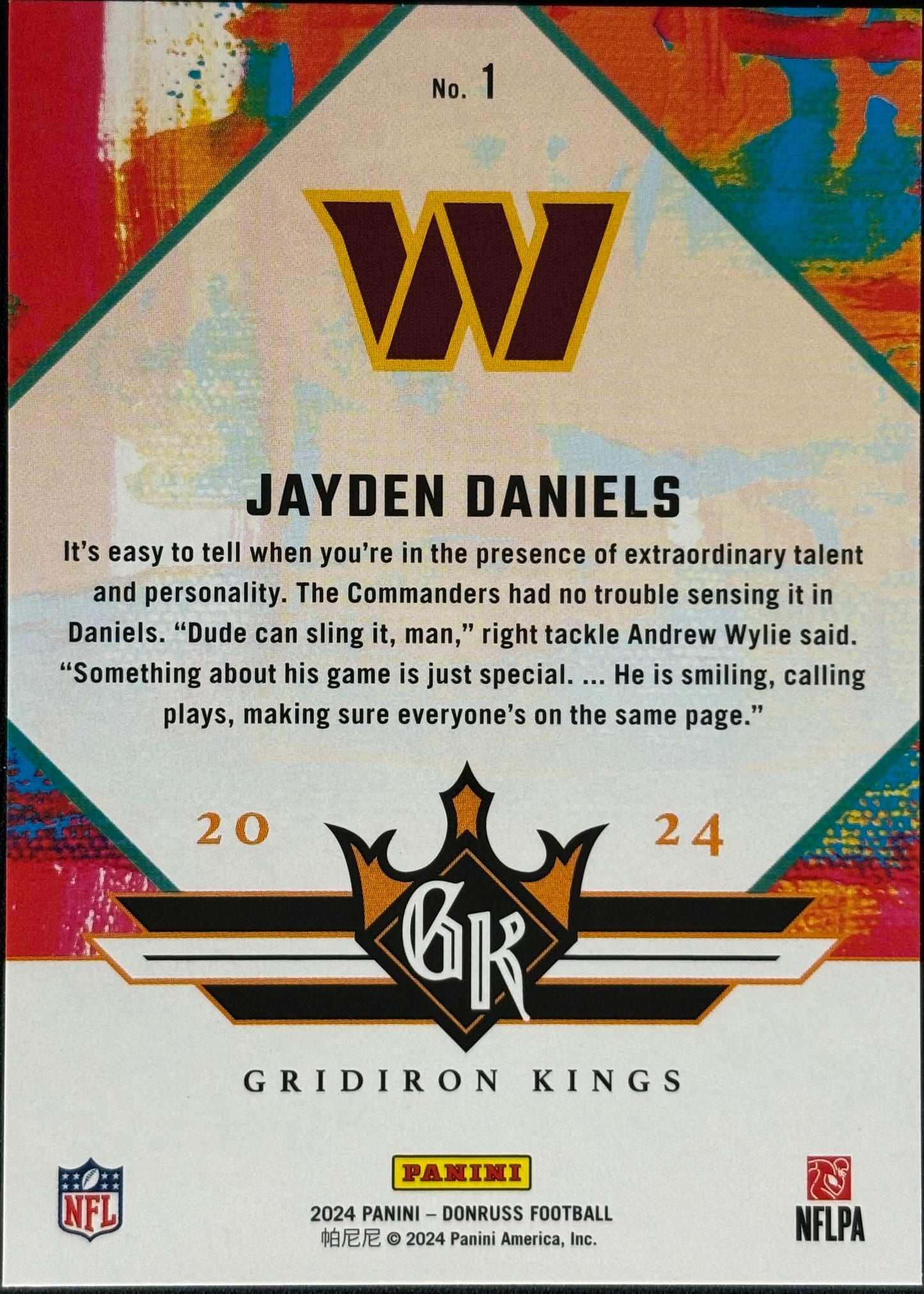 Jayden Daniels Gridiron Kings Rookie