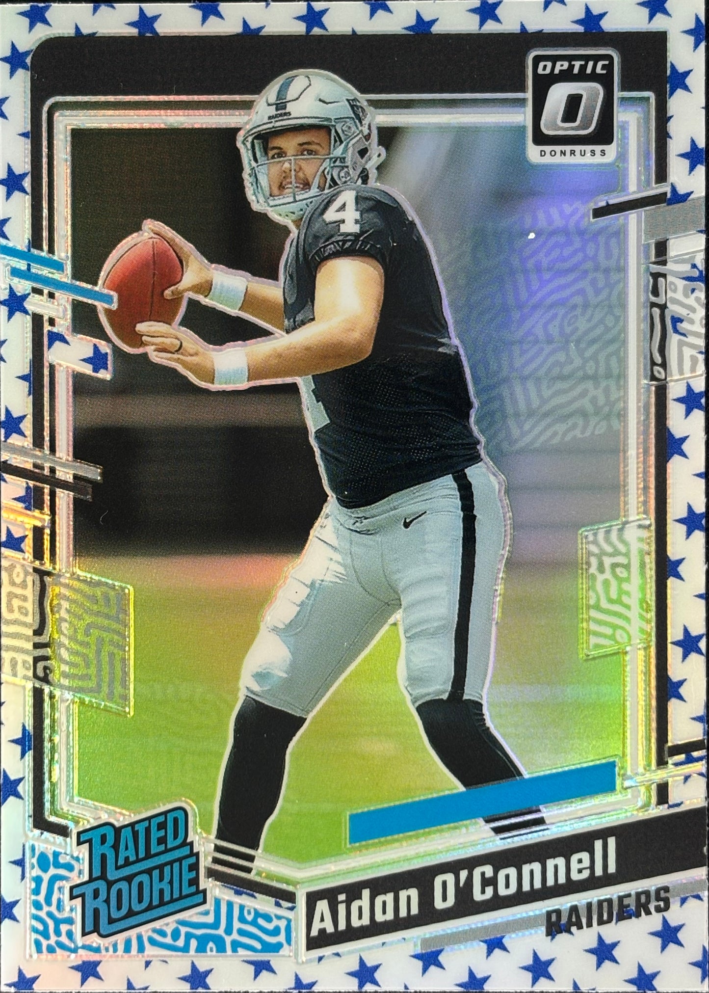 Aidan O’Connell Optic Stars Rated Rookie Raiders
