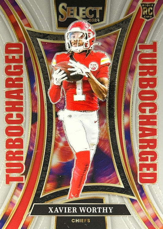 Xavier Worthy TurboChargered Rookie Chiefs