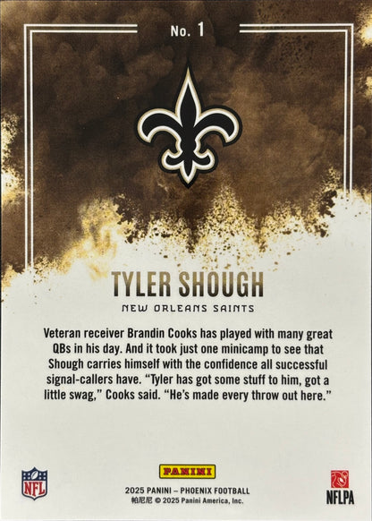 Tyler Shough Phoenix Color Blast Rookie Saints