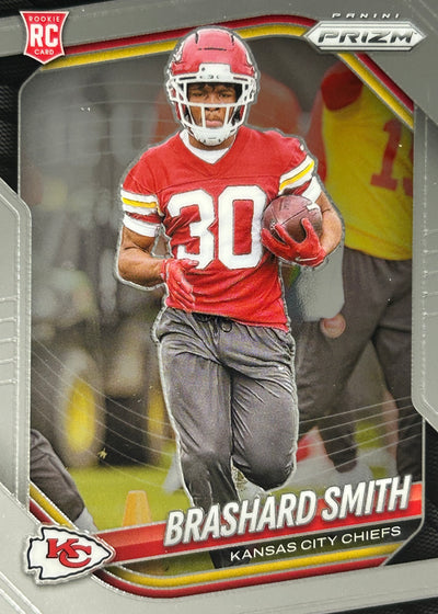 Brashard Smith Prizm Rookie Chiefs