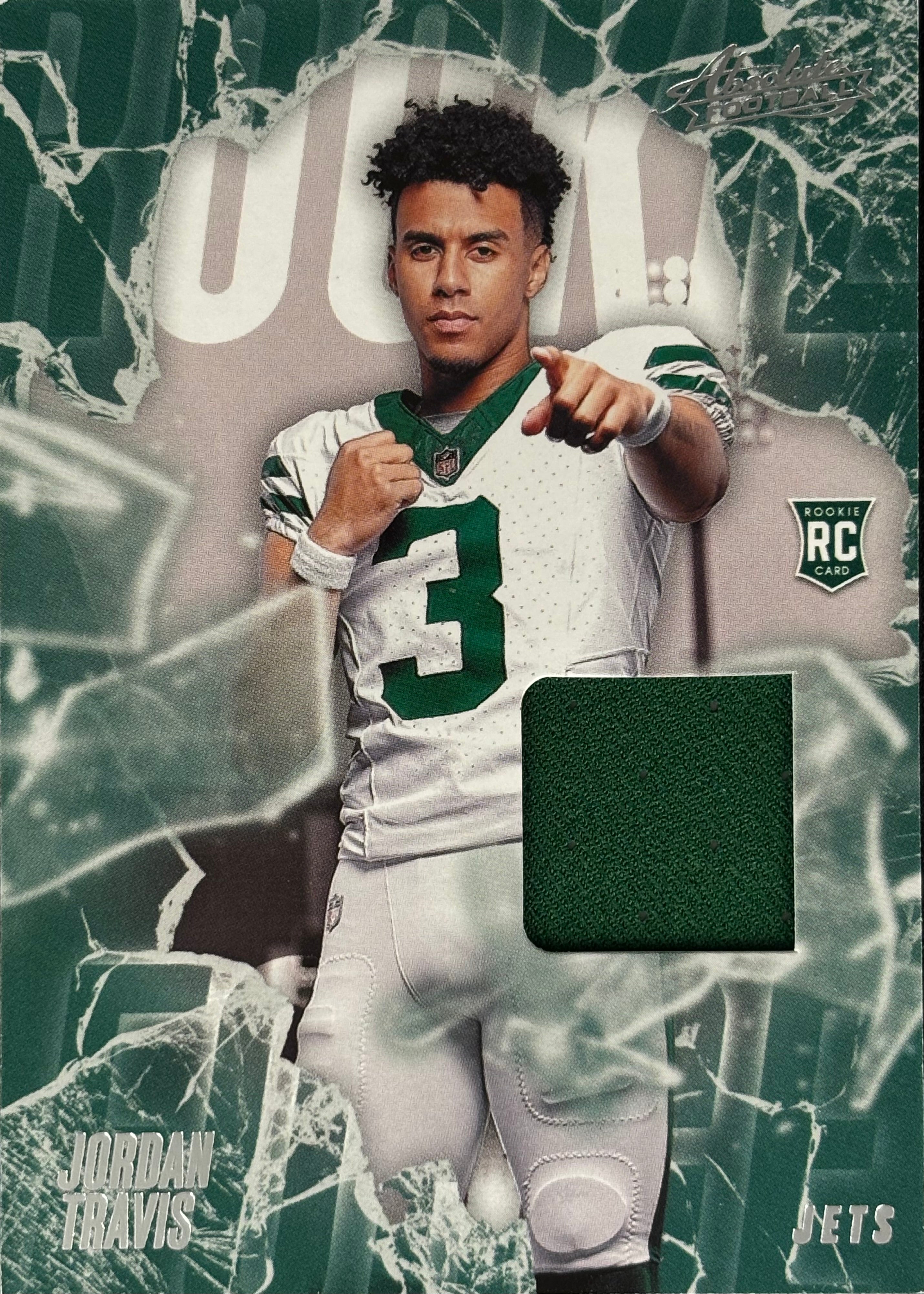 Jordan Travis Rookie Force Patch Jets – Wayne Collection