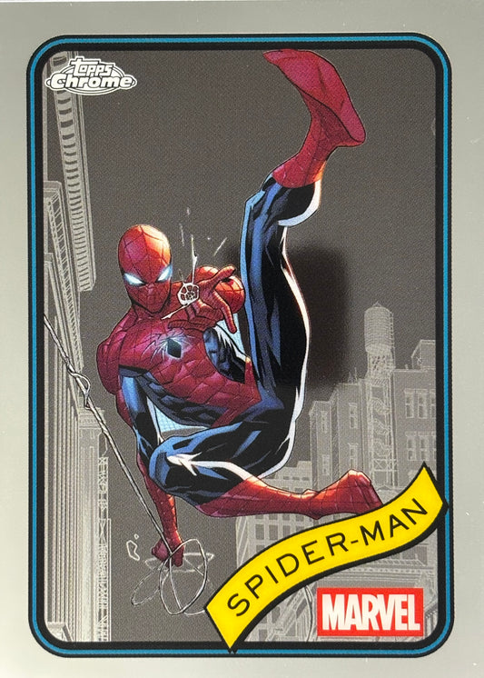 Spider-Man Topps Chrome Marvel