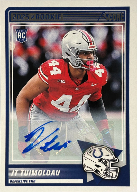 JT Tuimoloau Score Auto Rookie Colts