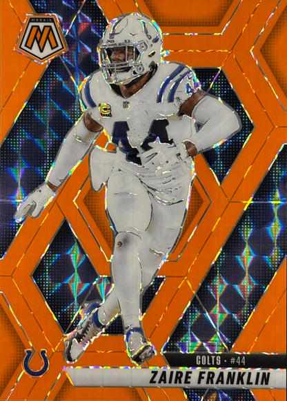 Zaire Franklin Mosaic Orange Fluorescent /25 Colts