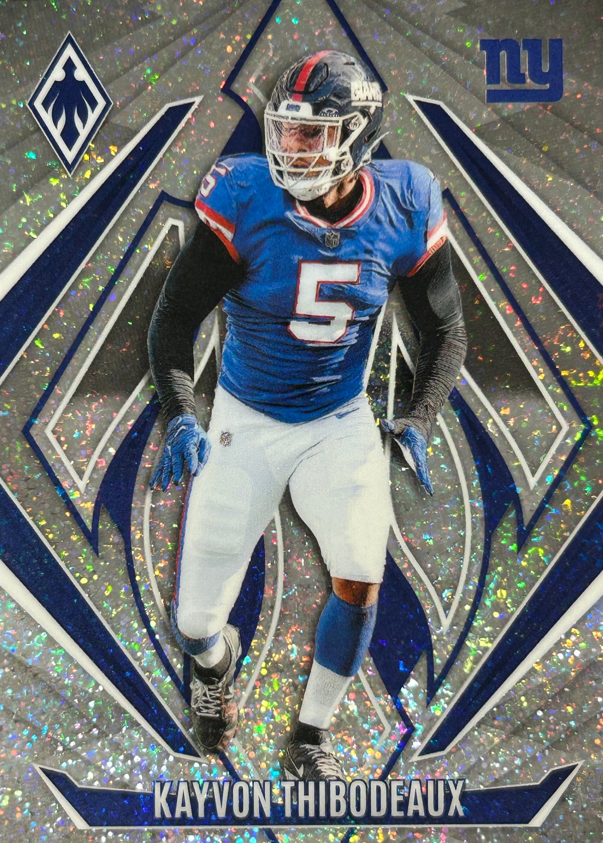 Kayvon Thibodeaux Phoenix International Glitter Giants Sports Card