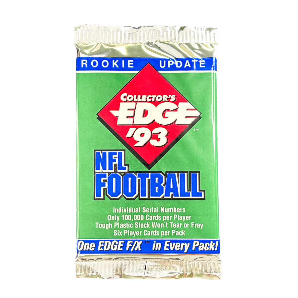 1993 Collectors Edge Rookie Update Pack Sports Card