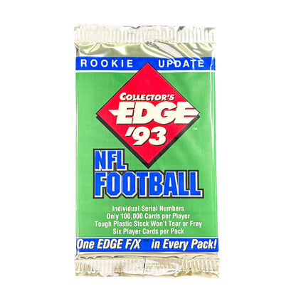 1993 Collectors Edge Rookie Update Pack Sports Card
