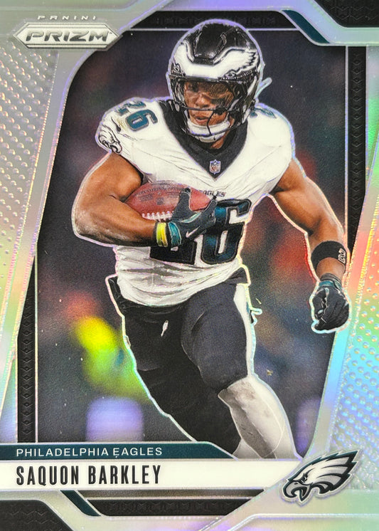 Saquon Barkley Prizm Silver