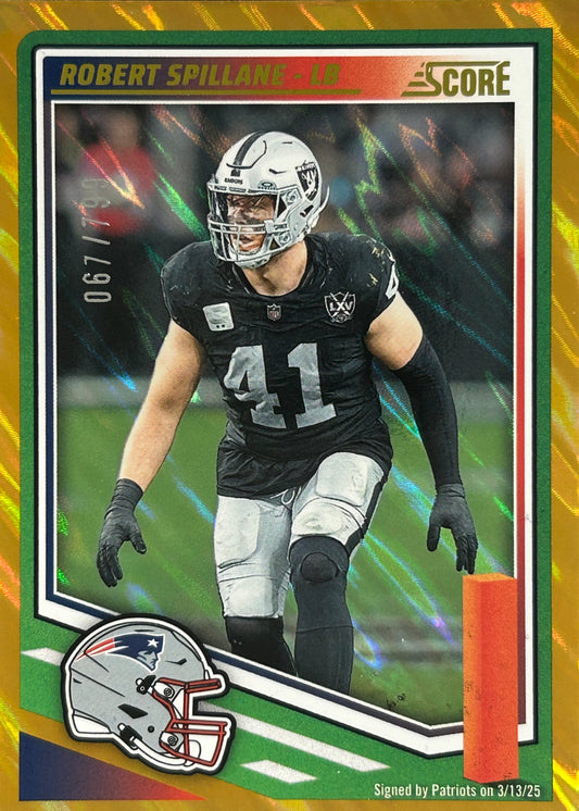 Robert Spillane Score /799 Raiders