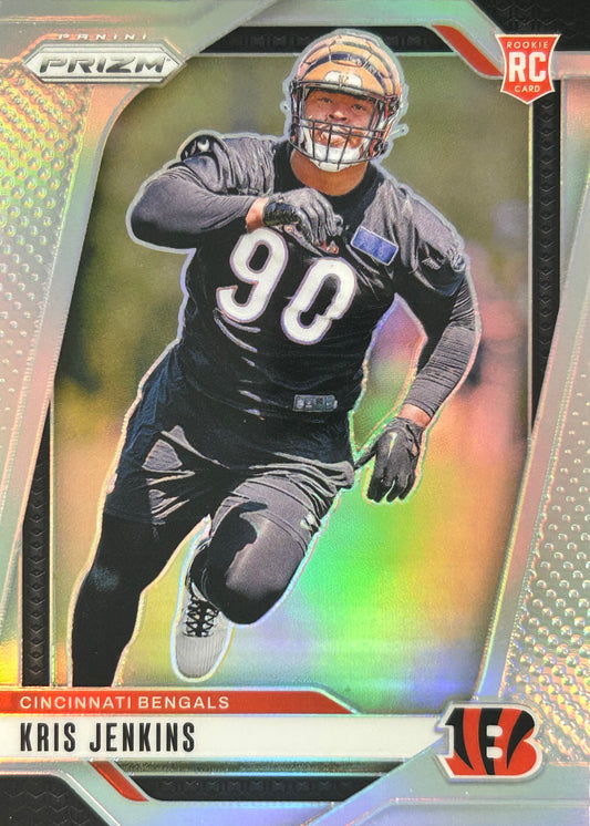 Kris Jenkins Prizm Silver Rookie Bengals